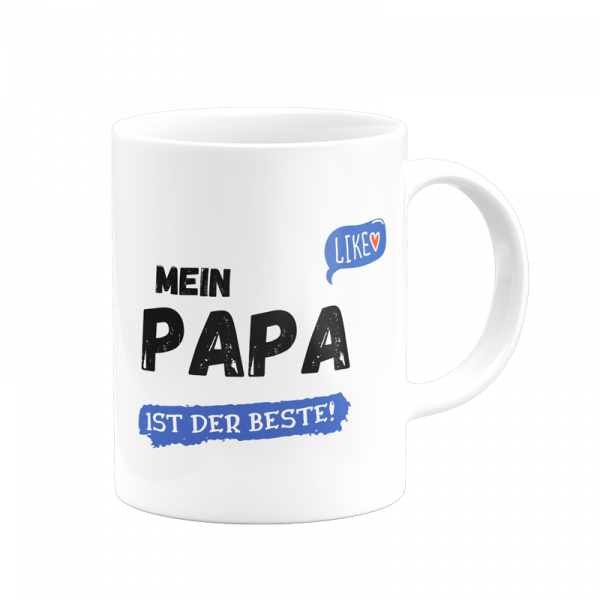 Tasse - Mein Papa ist der Beste [weiß]