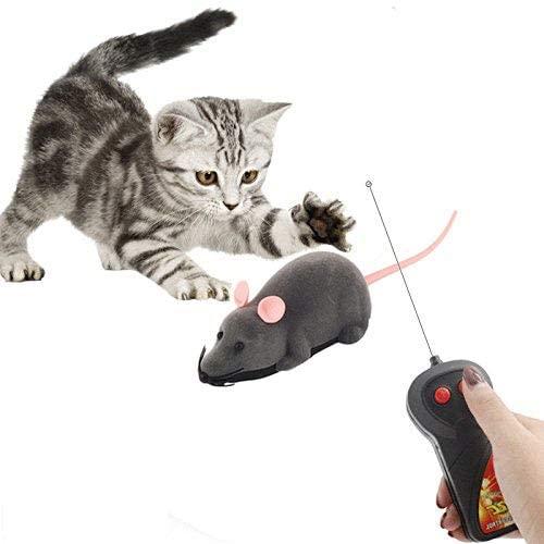 Wireless Katzenspielzeug Mini Maus inkl. Fernbedienung ferngesteuert