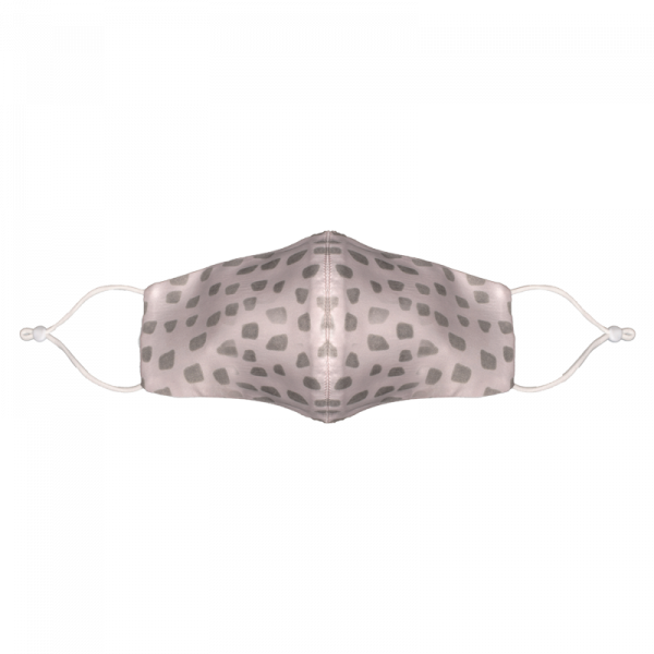 PREMIUM Seidenmaske - Leopard - mit verstellbaren Ohrenschlaufen aus echter Seide