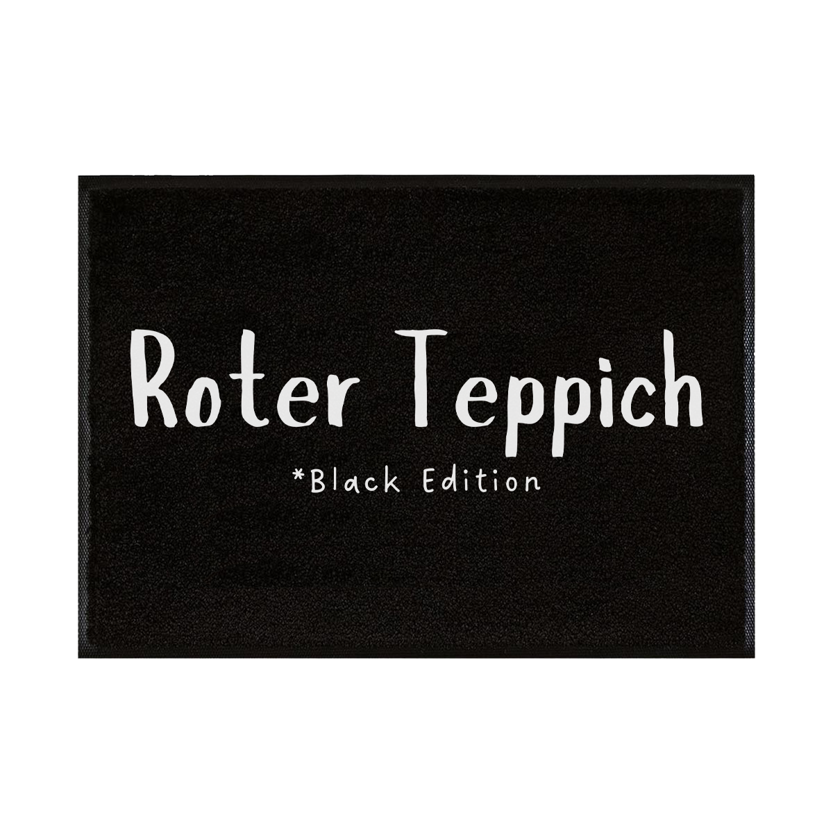 Fußmatte Roter Teppich Black Edition -  France